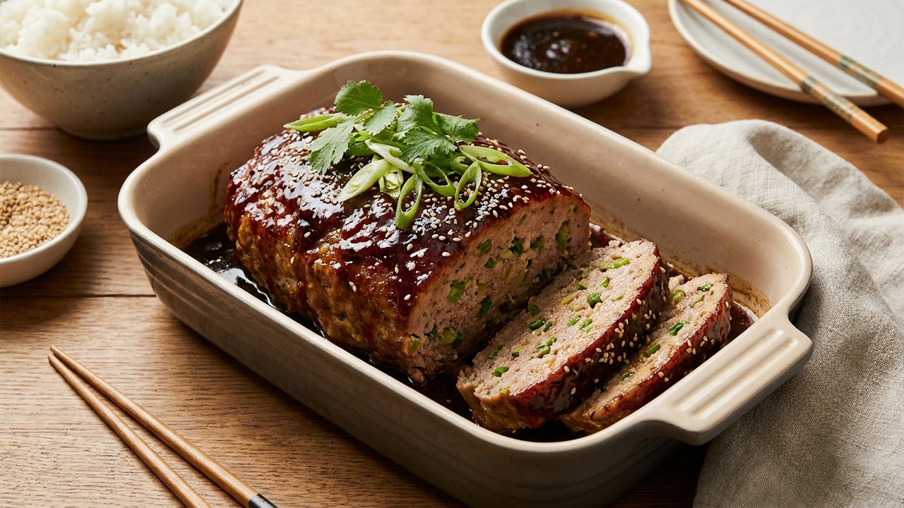 Asian Pork Meatloaf