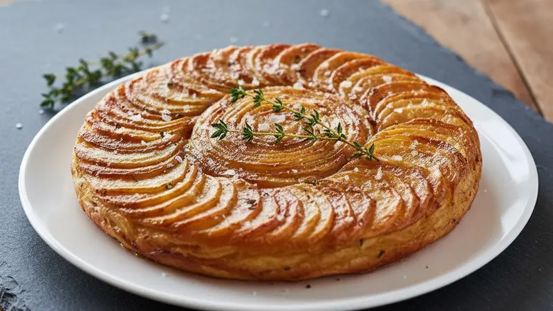 Classic Pommes Anna — Buttery Crispy Layered Potatoes for Steak or Roast Beef