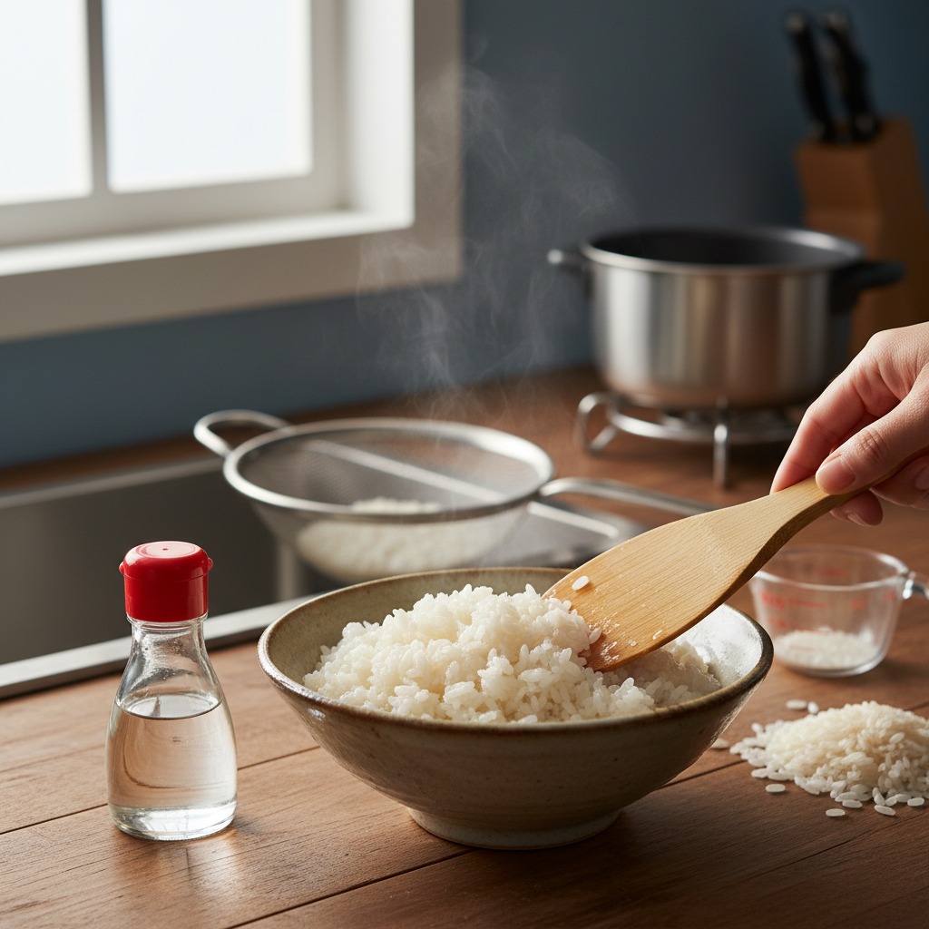 Cook and season the rice
