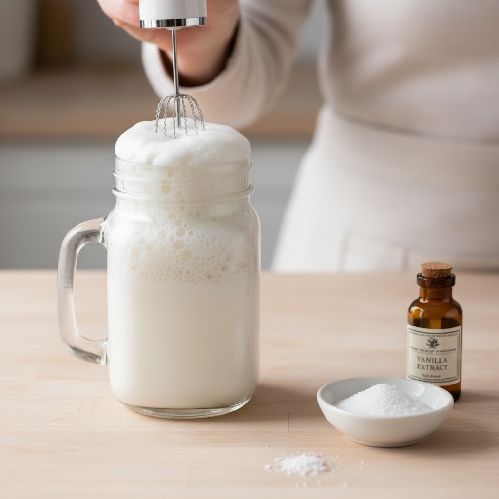 Make the coconut cold foam