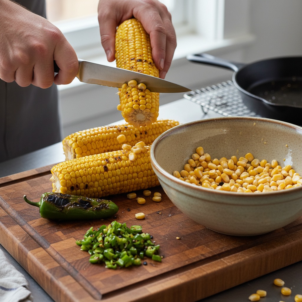 Cool and cut kernels