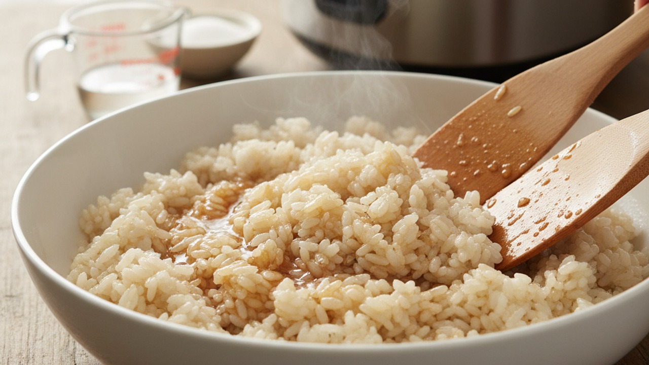 Cook and season the rice