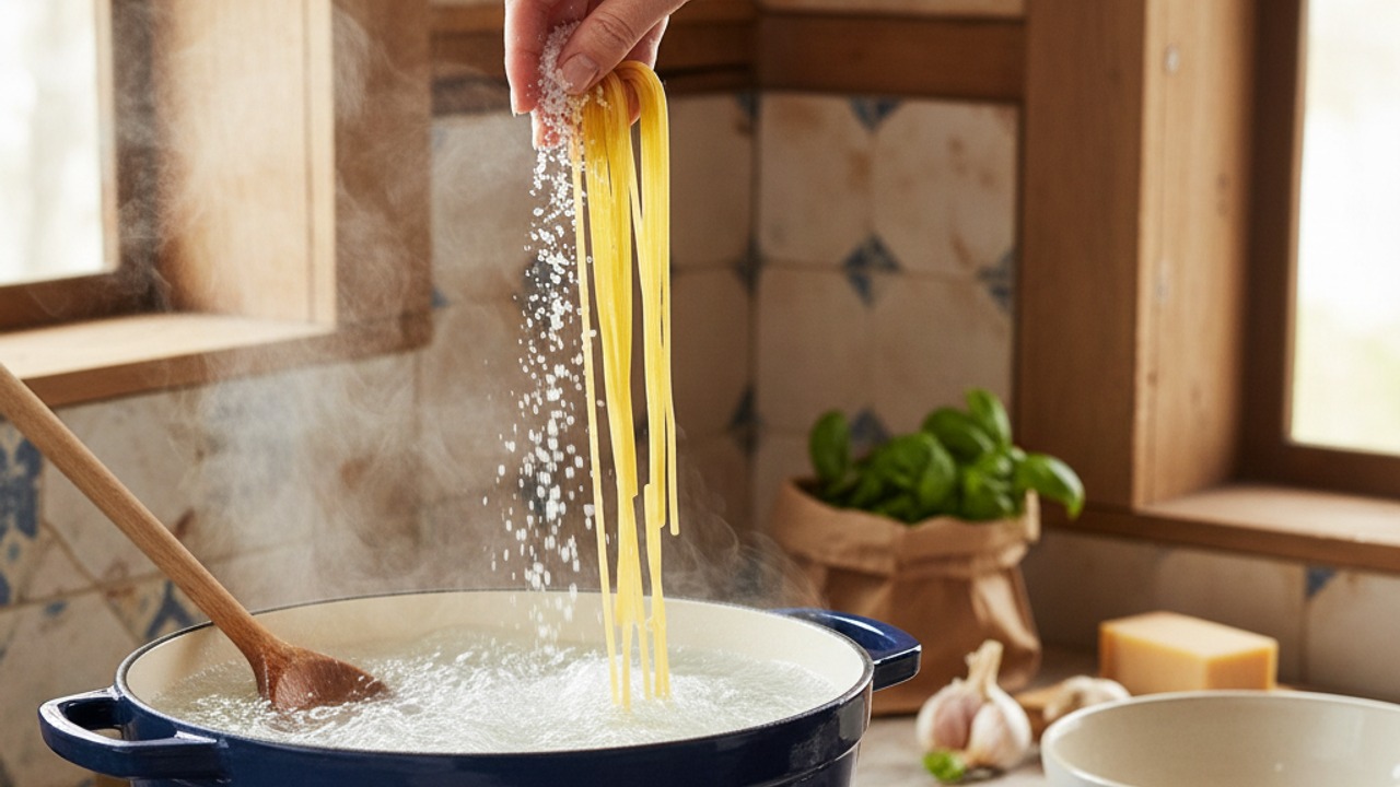 Cook the pasta