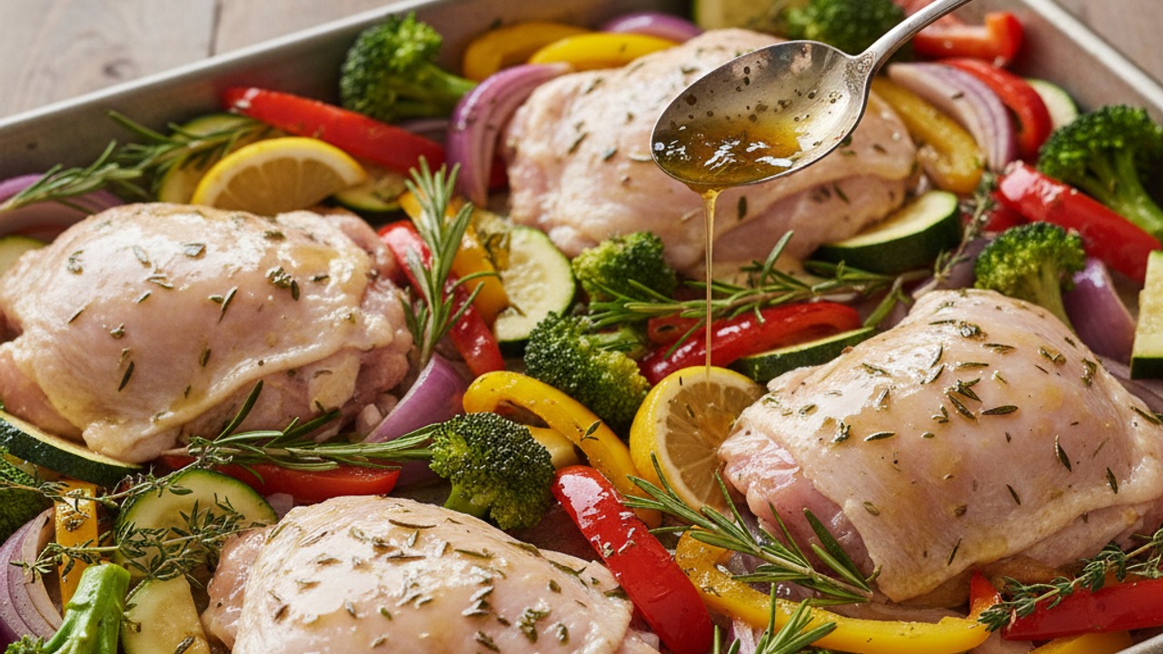 Arrange on a sheet pan