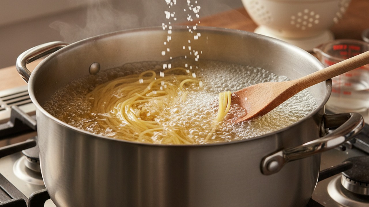 Cook the pasta