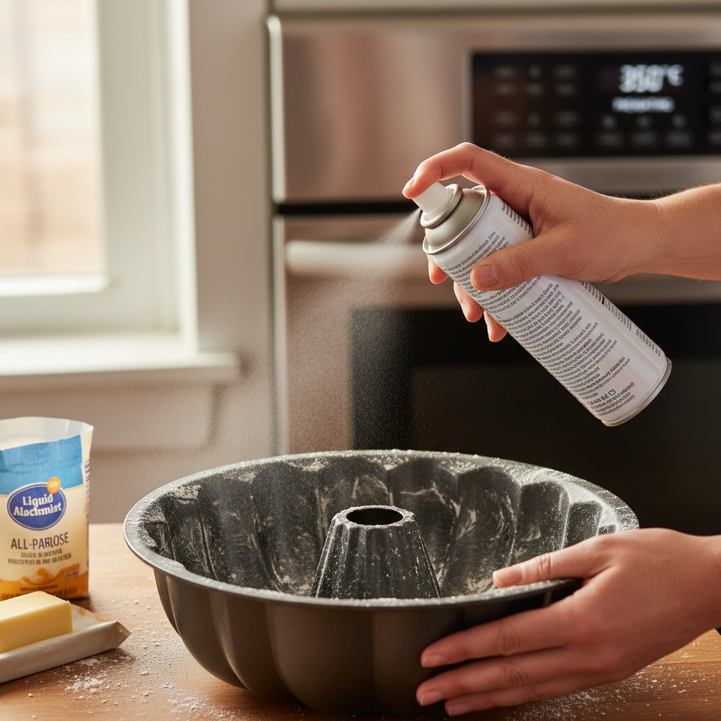Prepare oven and pan