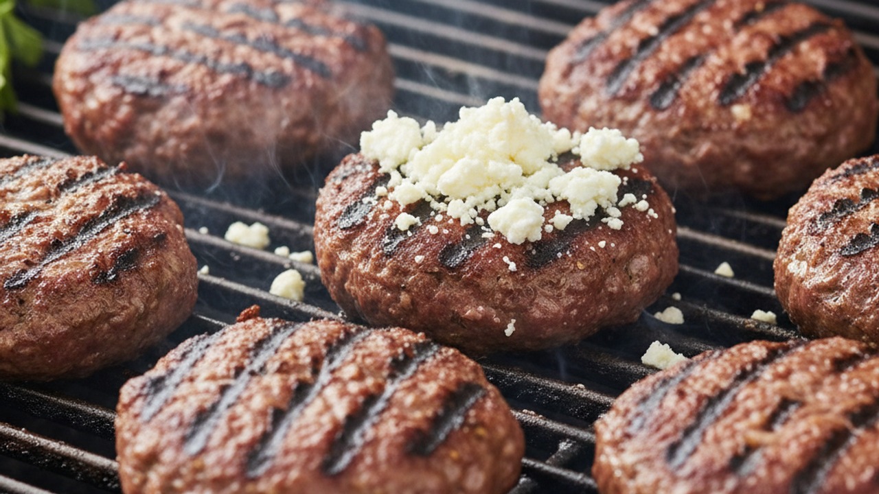 Grill the burgers
