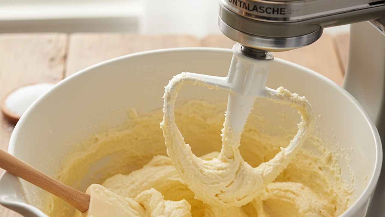 Cream butter and sugar