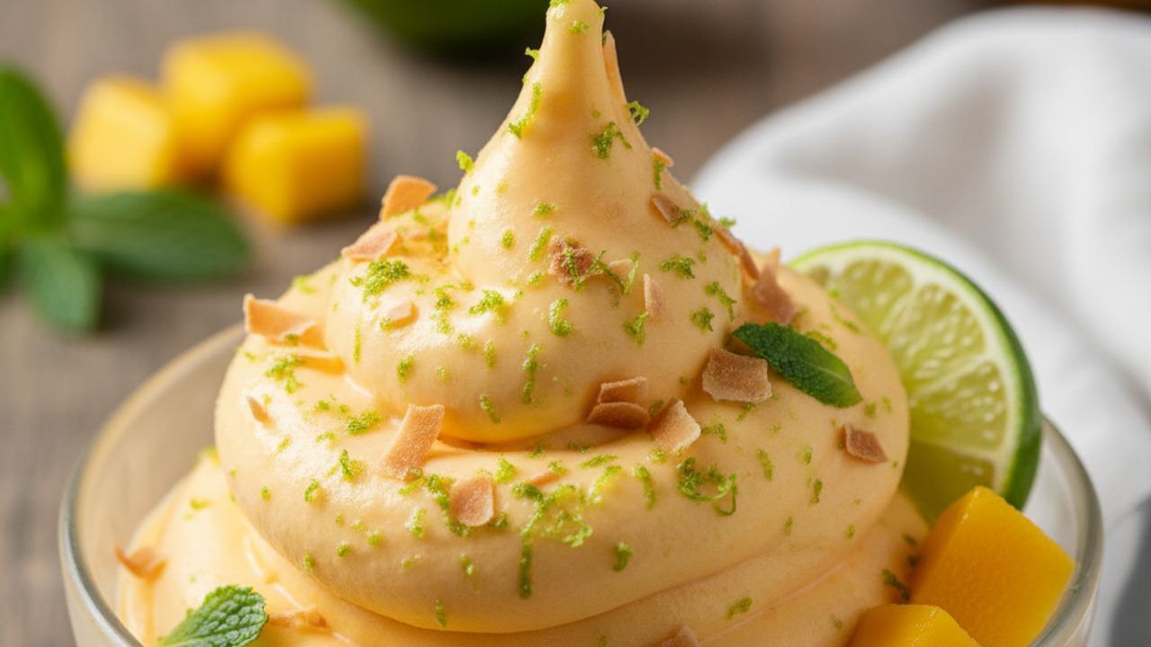 Serve and garnish