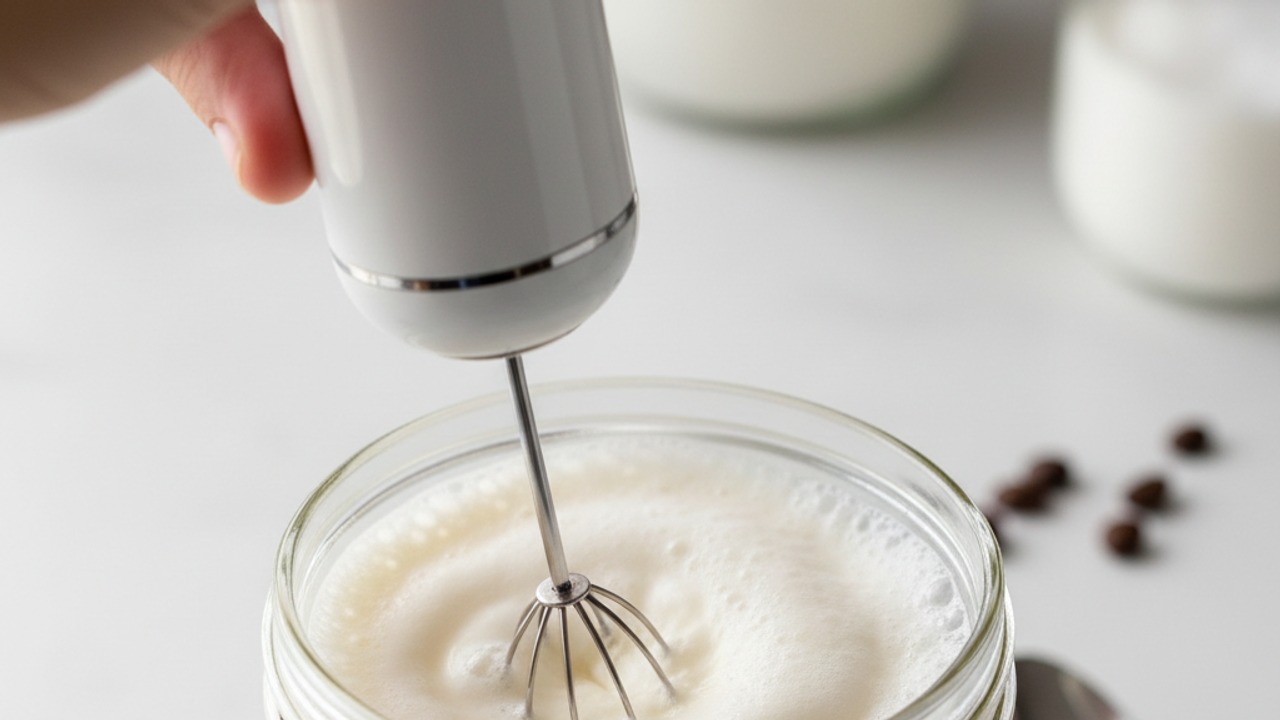 Make the protein cold foam