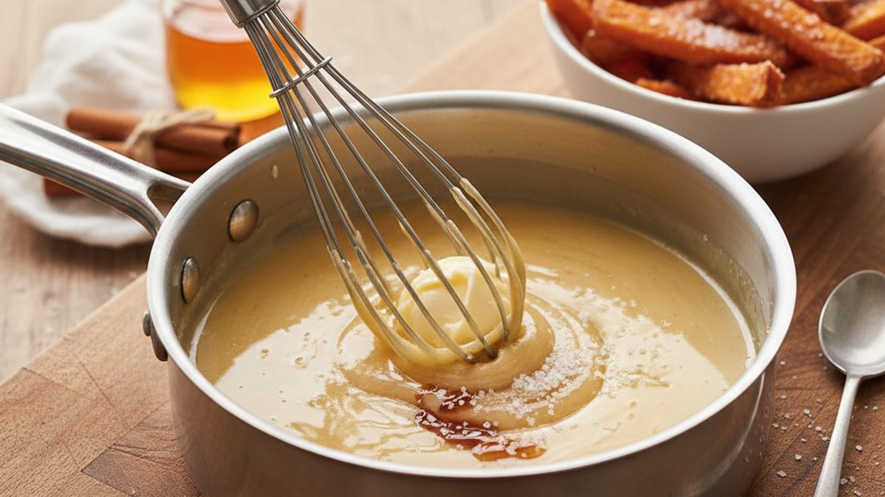 Make the honey-butter dip