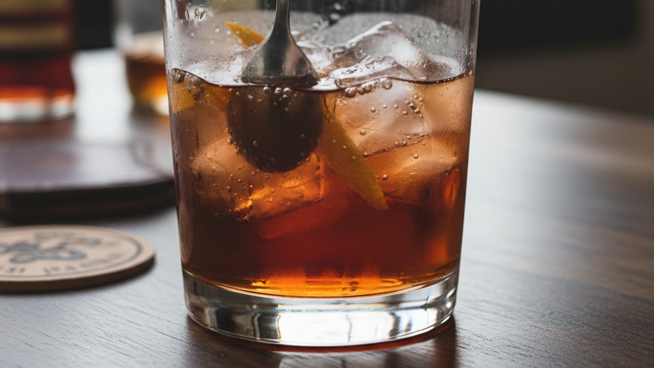 Stir to chill and dilute