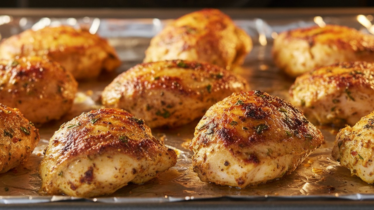 Finish under the broiler for char (recommended)
