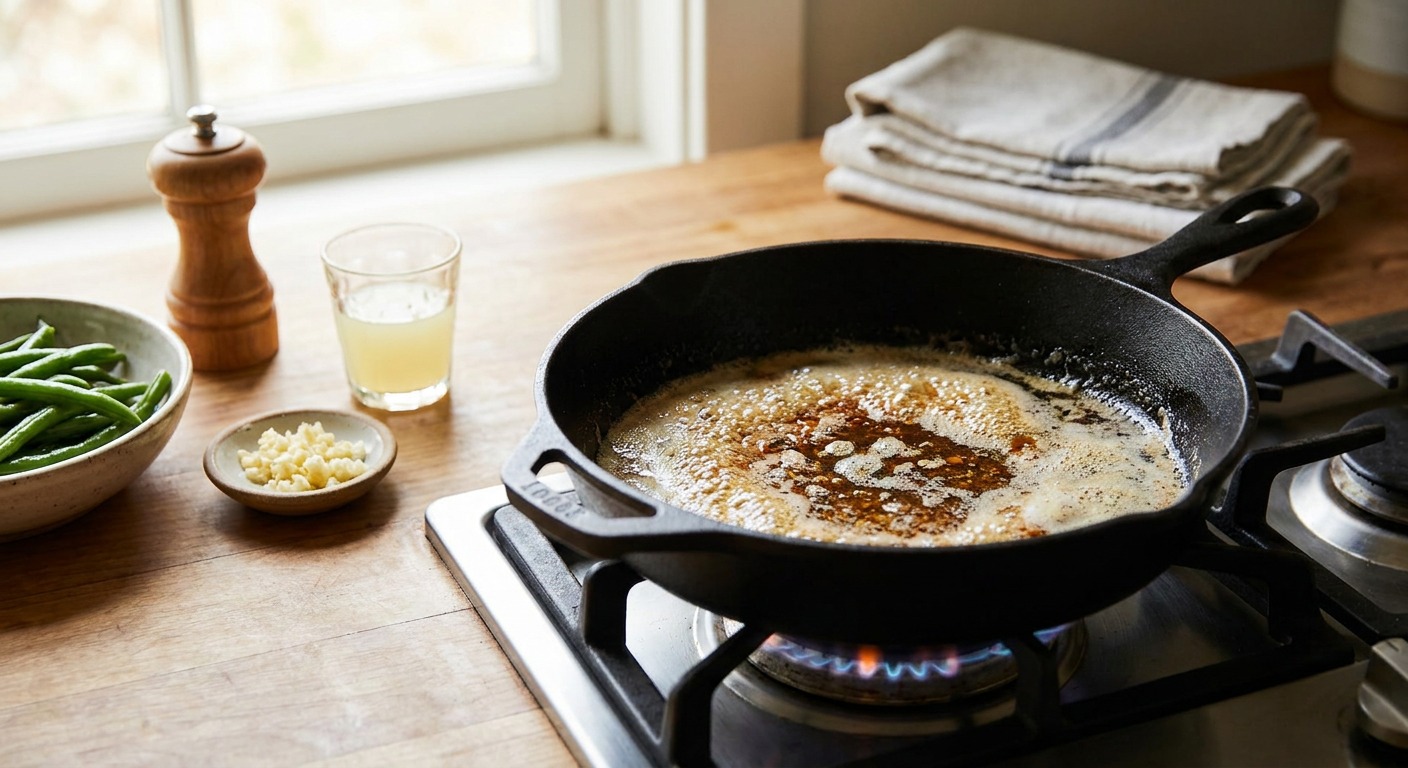 Make brown butter and sauté
