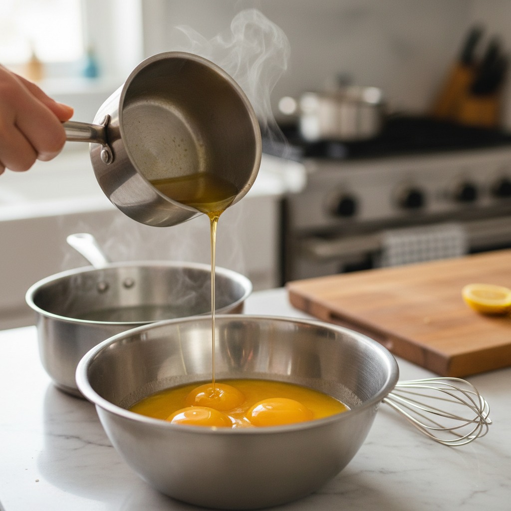 Prepare quick hollandaise
