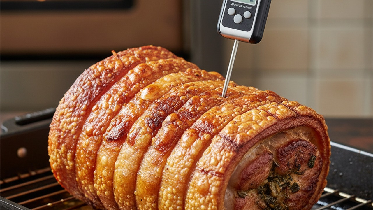 Roast high then lower heat to finish