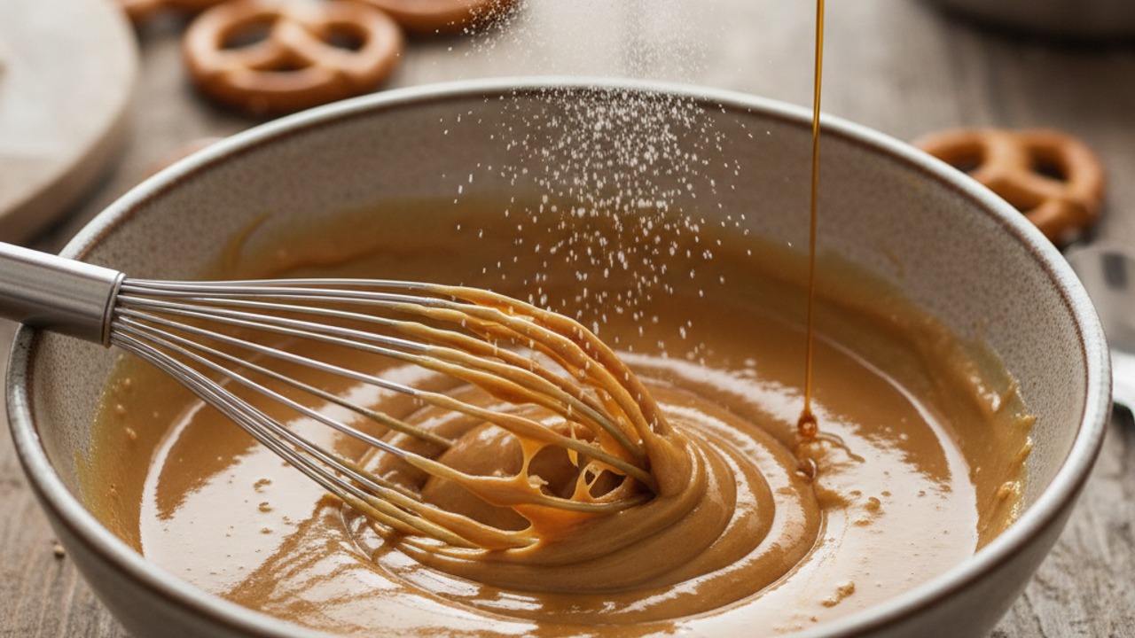 Make the protein peanut-butter glaze