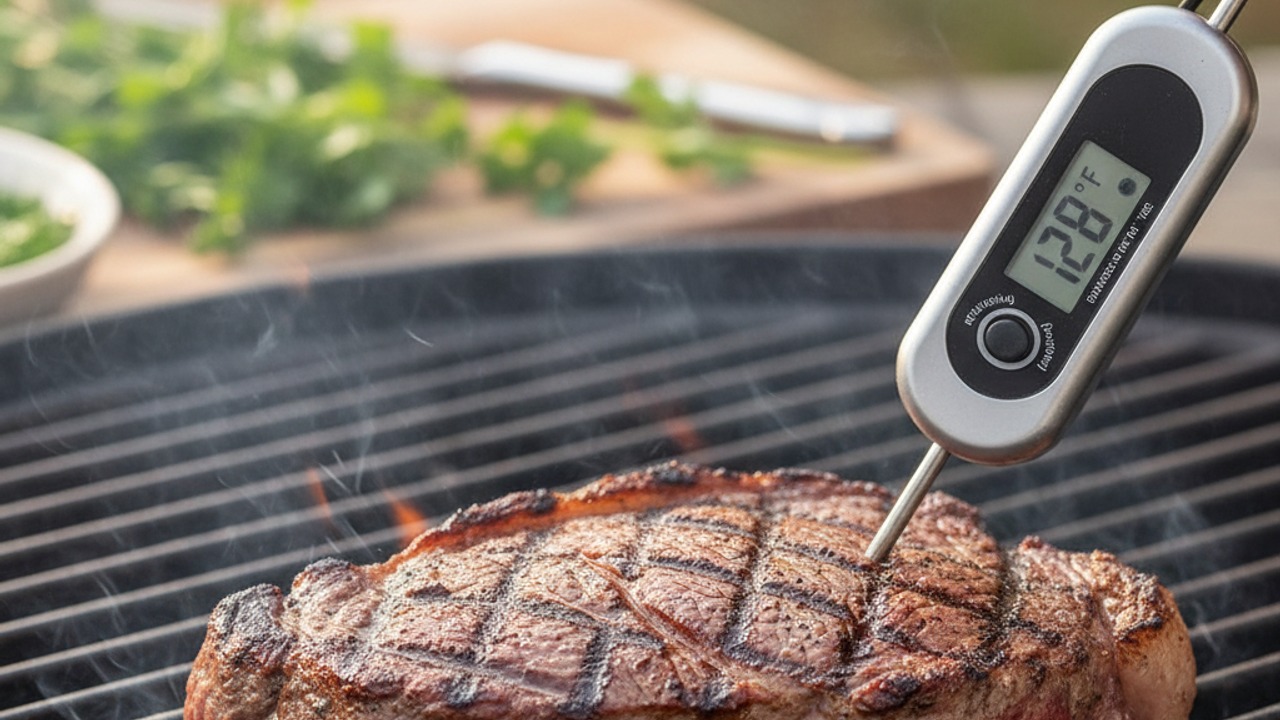 Grill the steak
