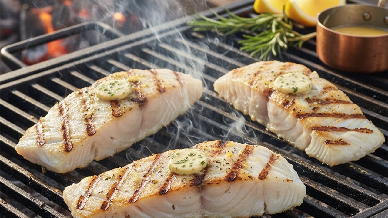 Grill the cod