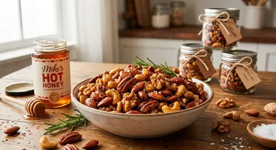 Mike's Hot Honey Spiced Roasted Nuts