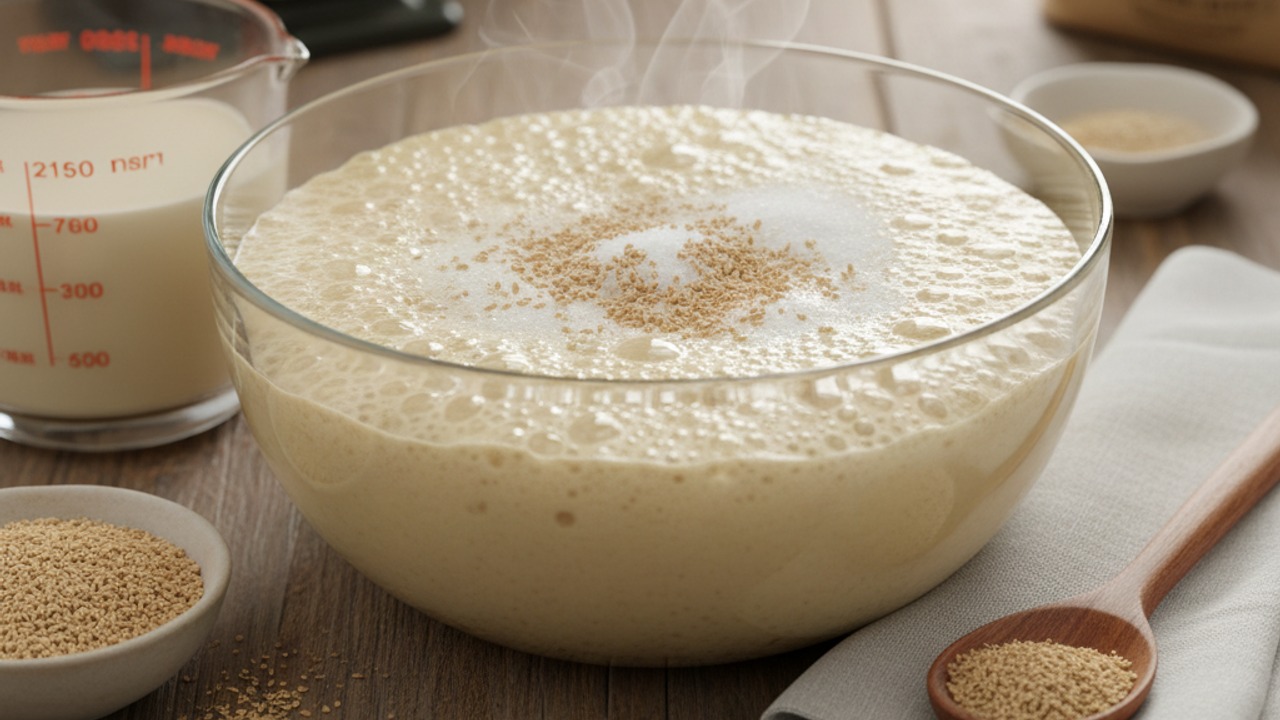 Bloom the yeast