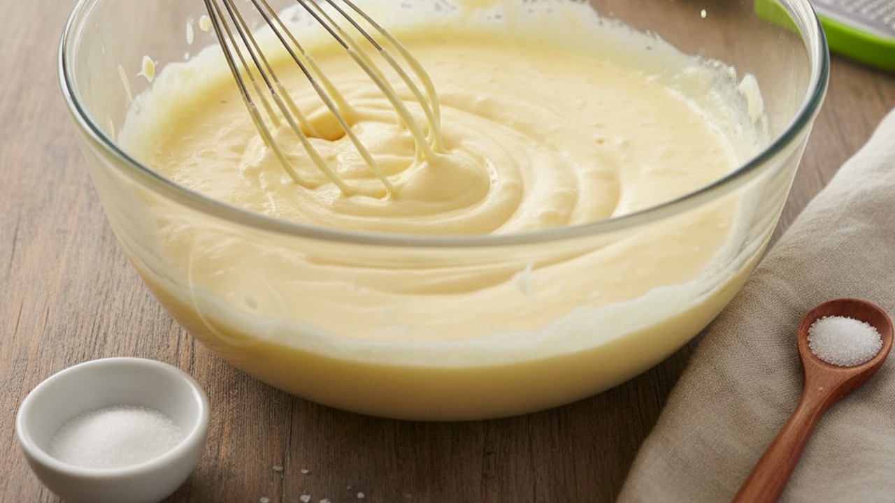 Add the dairy and smooth