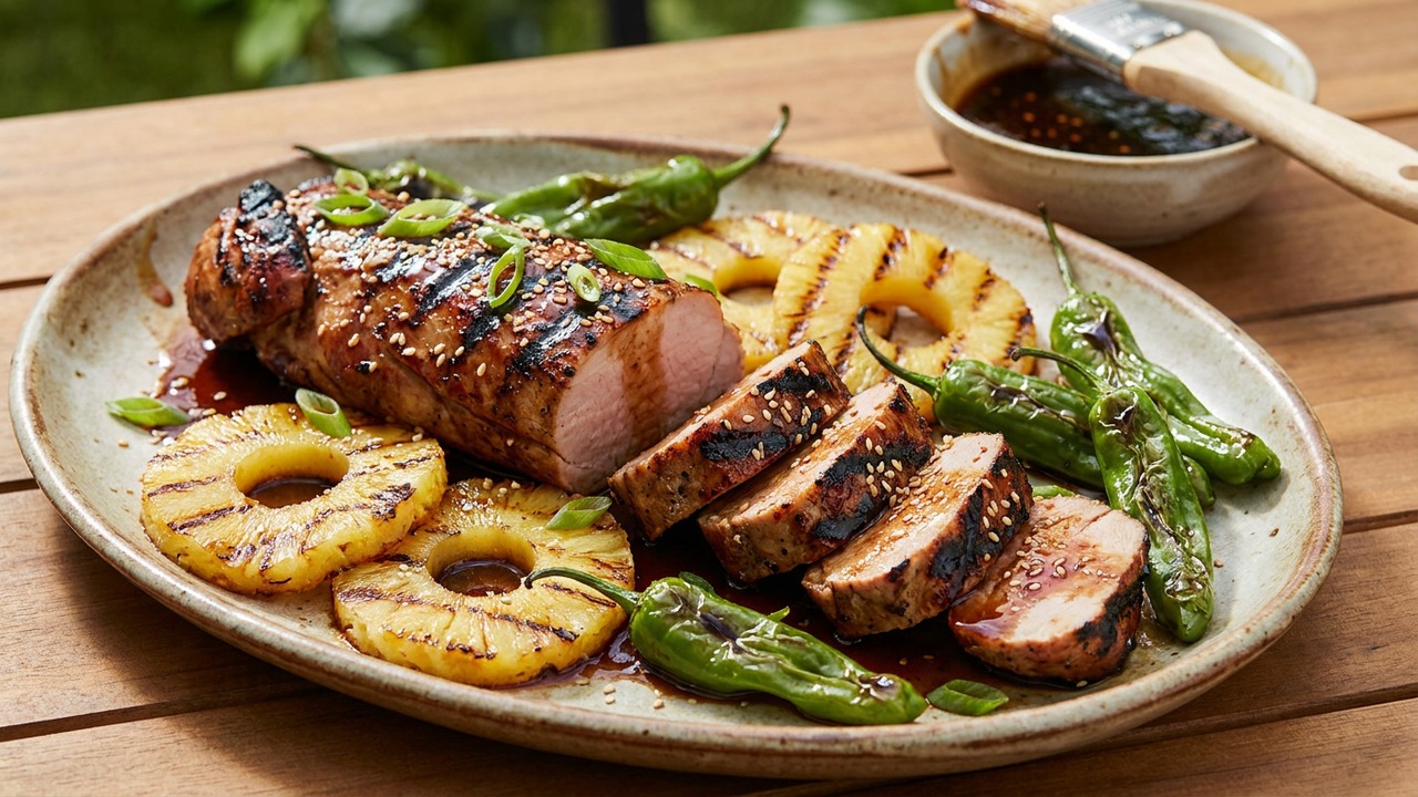 Pineapple Teriyaki Pork Marinade