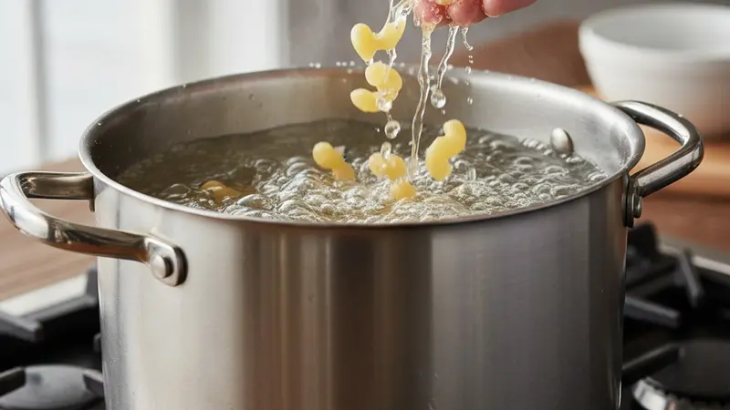 Cook the pasta