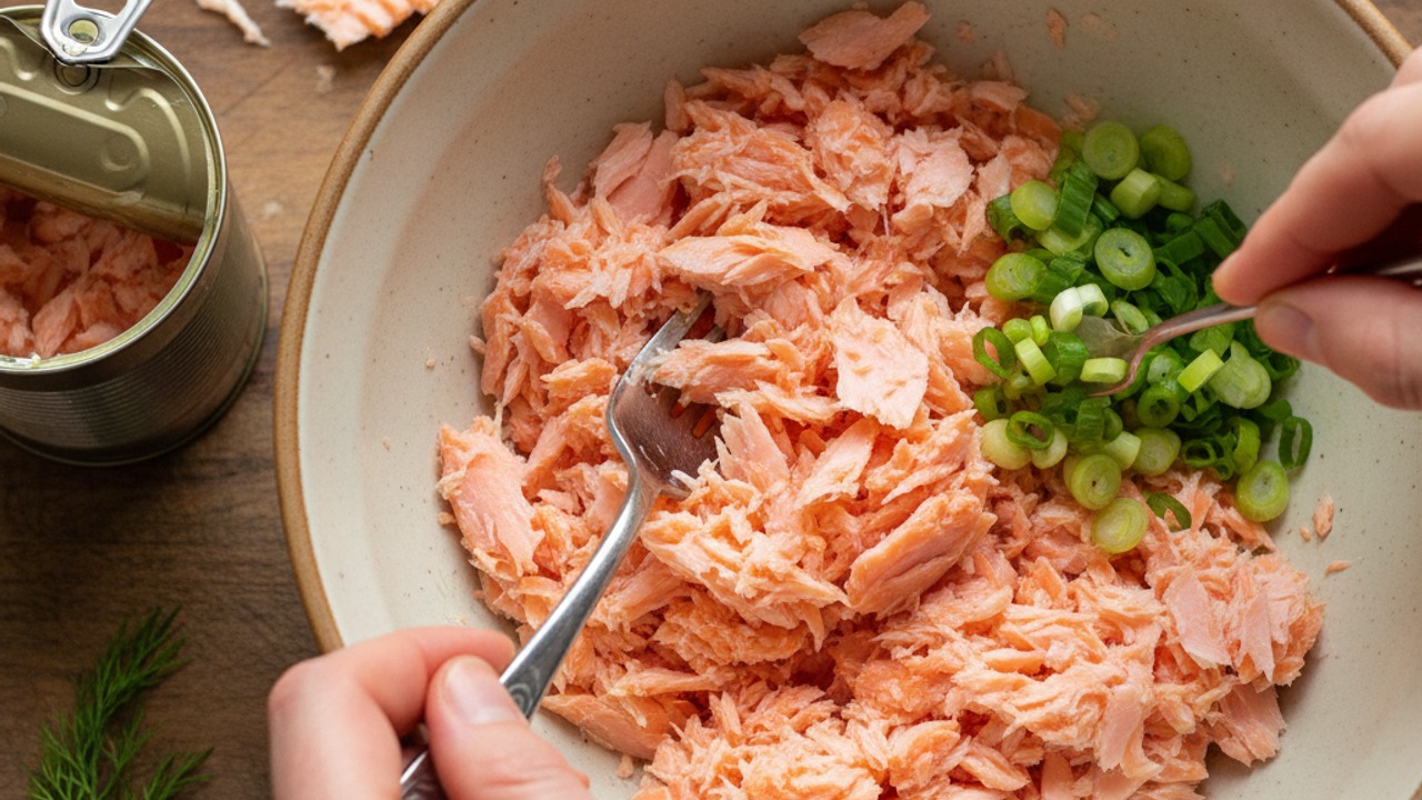 Prepare the salmon