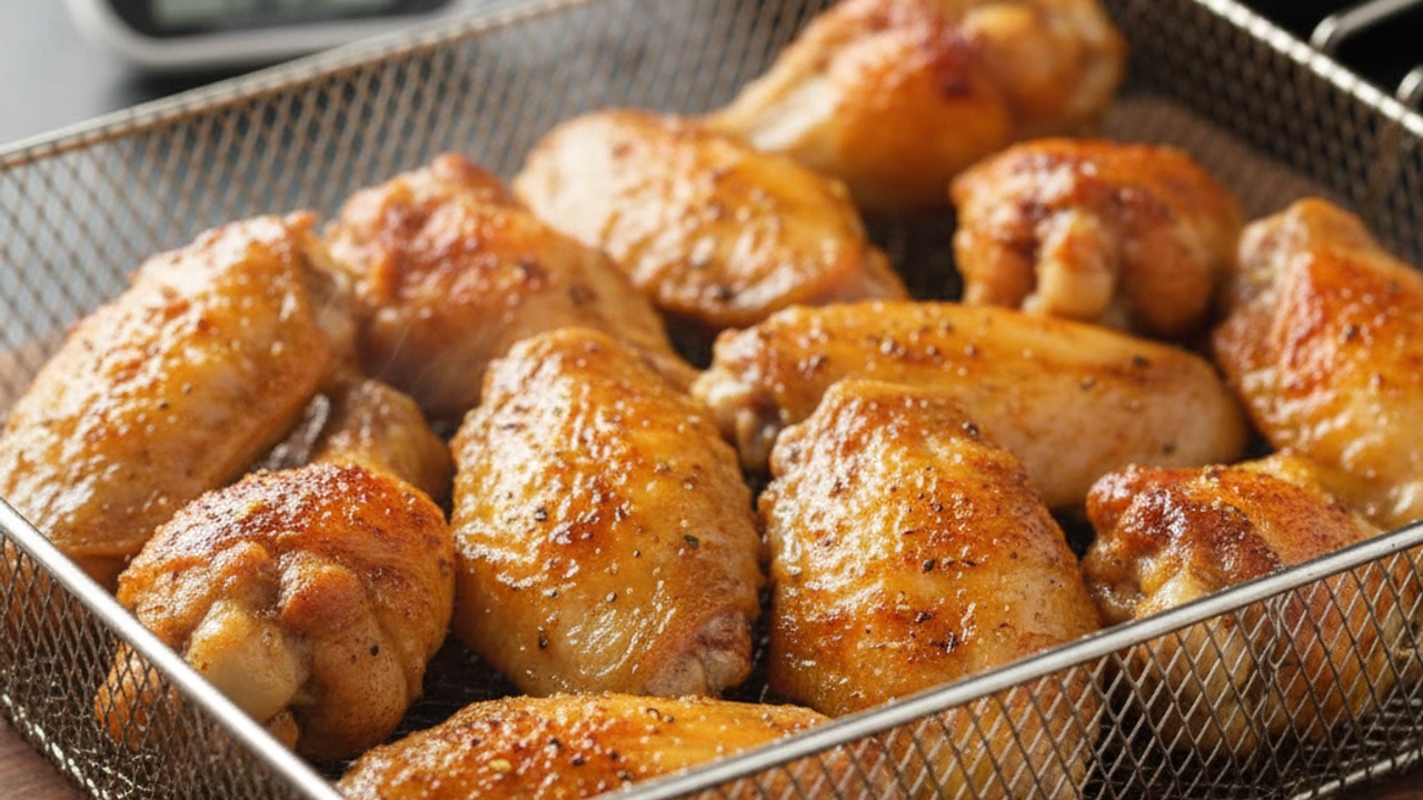 Air fry until golden and crisp