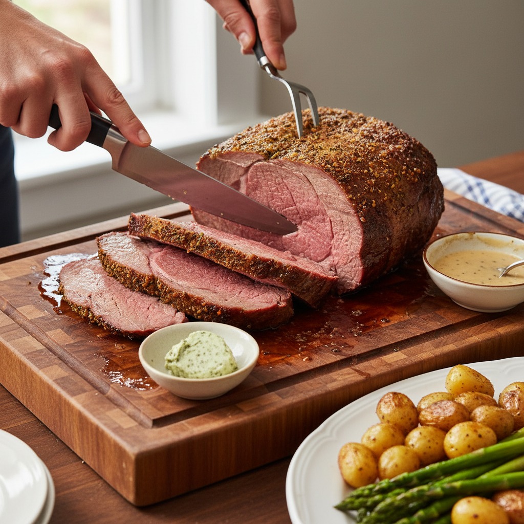 Carve and serve