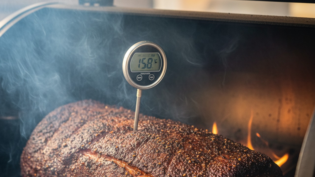 Smoke low and slow until the stall