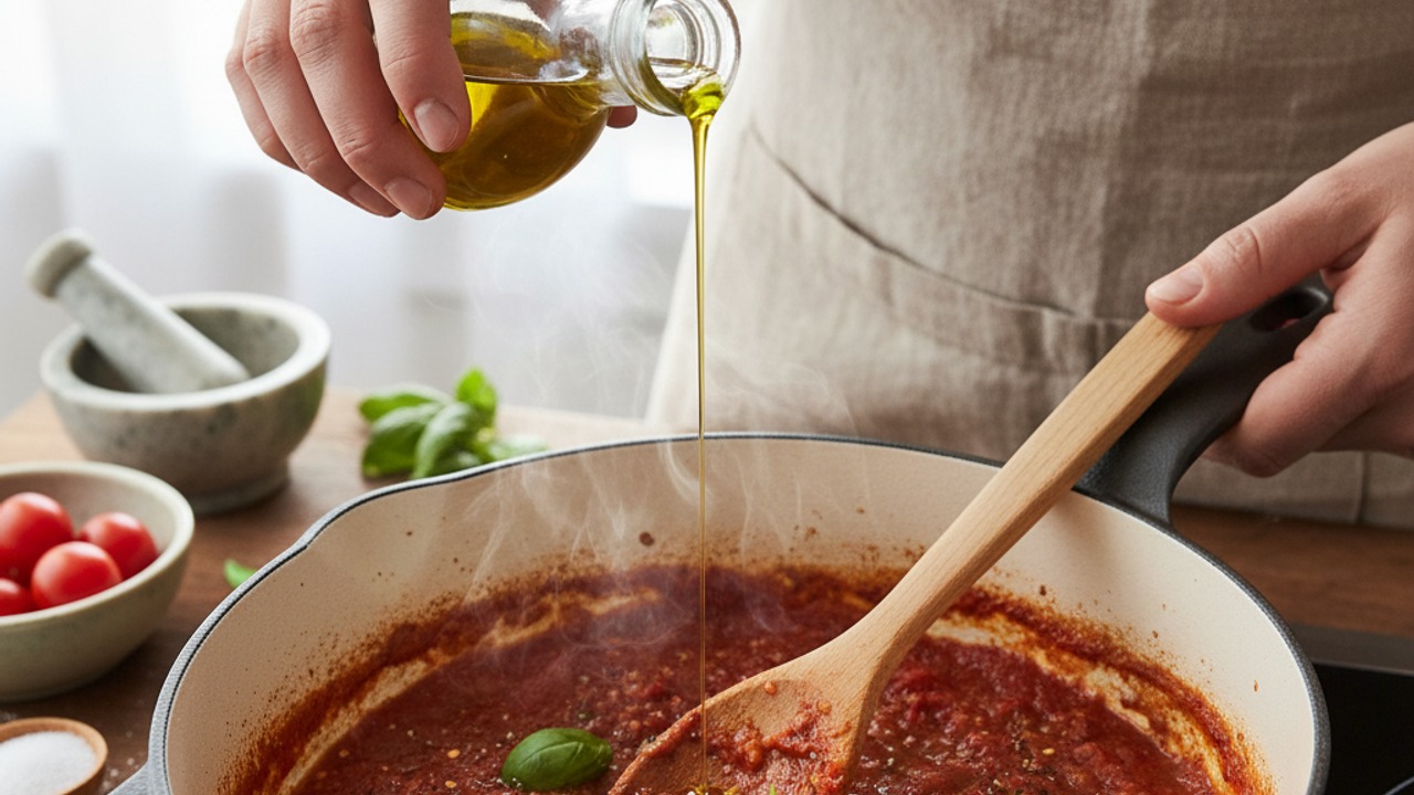 Finish with fresh basil