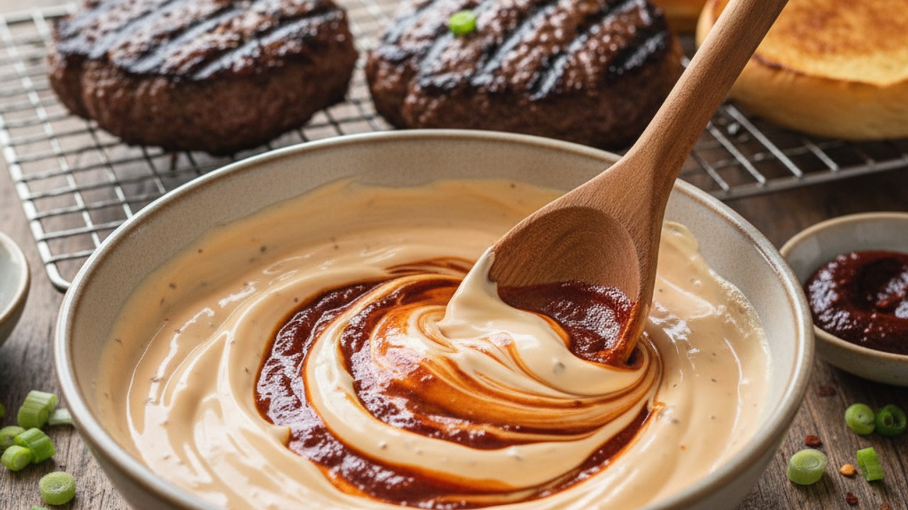 Make the gochujang mayo