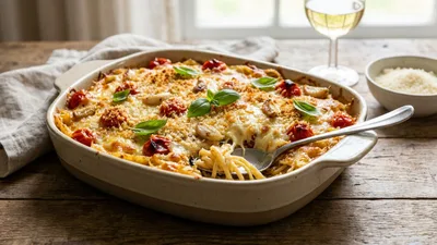Roasted Garlic Butter Pasta