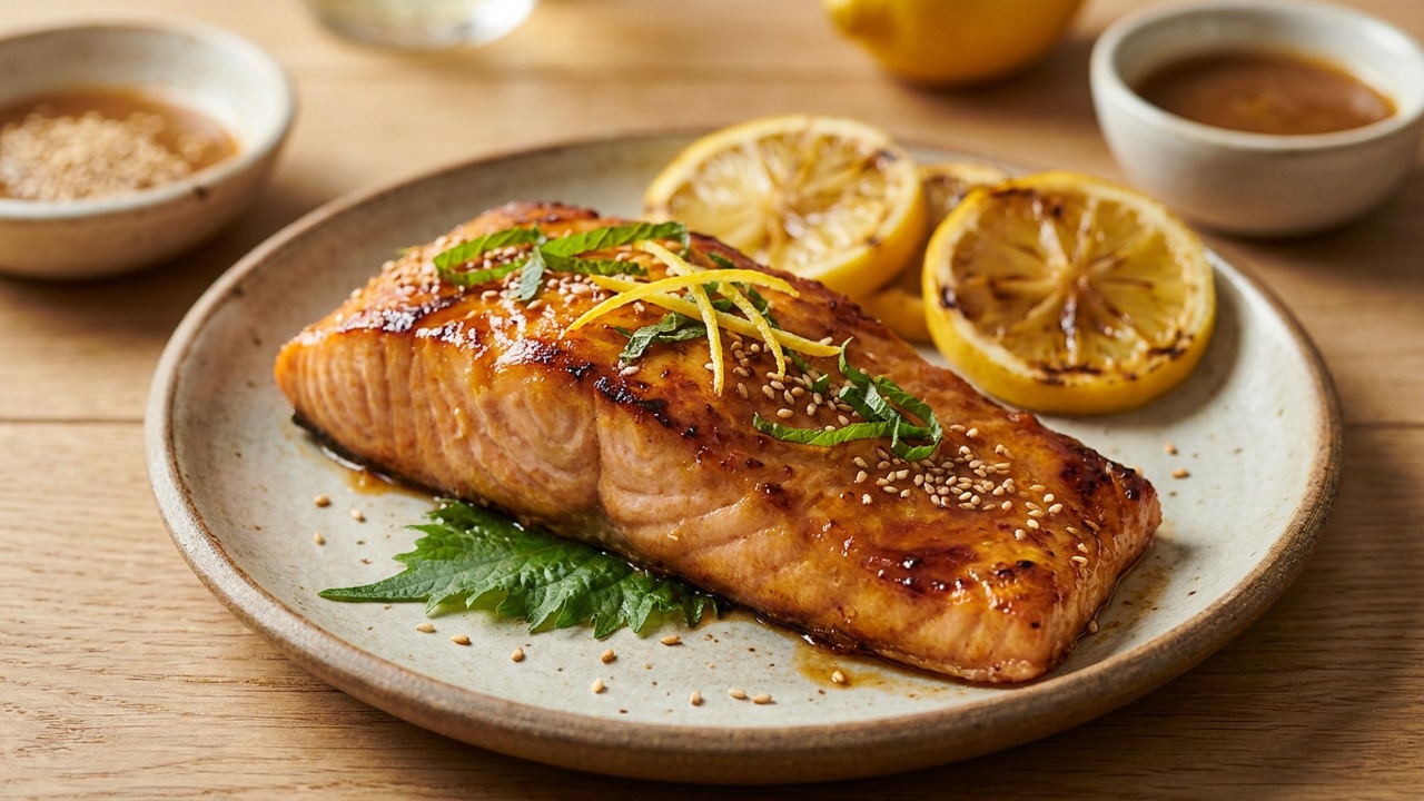 Miso Yuzu Salmon Marinade