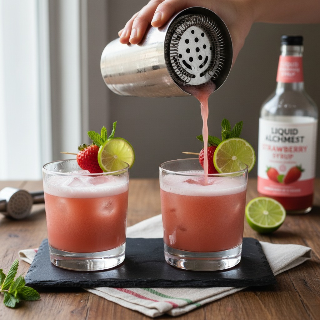 Serve and garnish