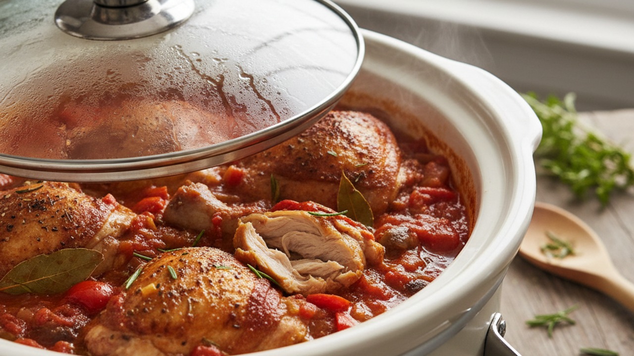 Slow-cook until tender