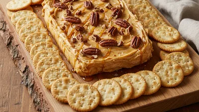 Pumpkin Spice Butter Board with Brown Sugar and Toasted Pecans
