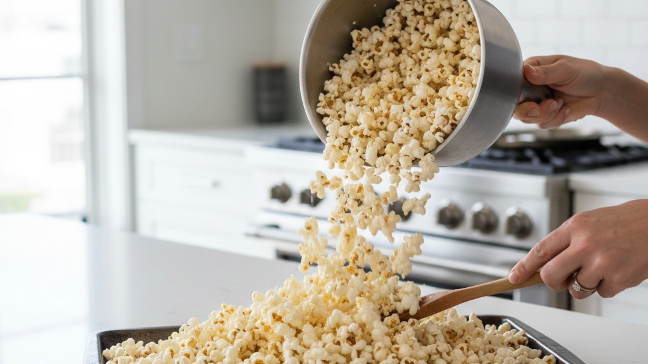 Pop the corn
