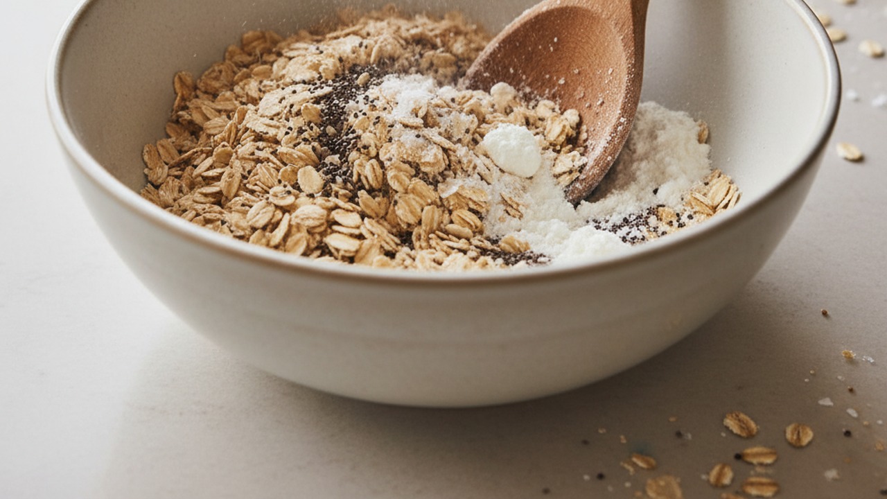 Combine dry ingredients