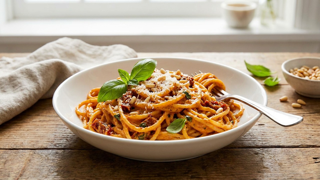 Creamy Sun-Dried Tomato Pasta