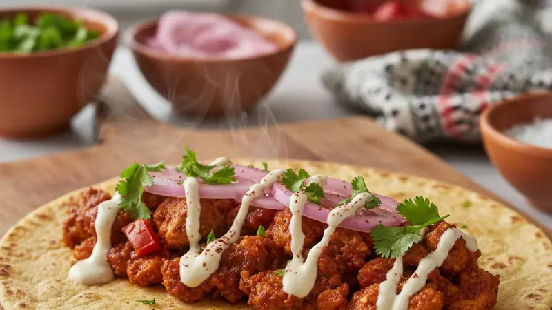 Assemble the Dubai Tacos