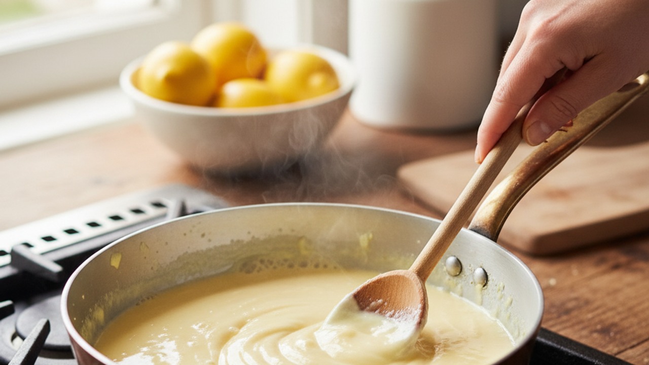 Bring to a gentle simmer