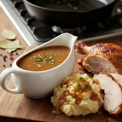 Make-Ahead Turkey Gravy