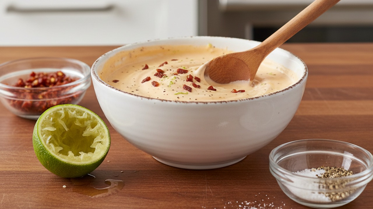 Make the chipotle mayo