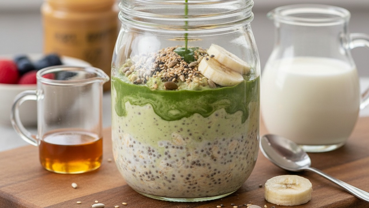Finish the Matcha jar