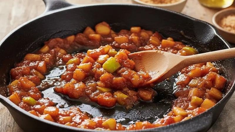 Make the apple compote