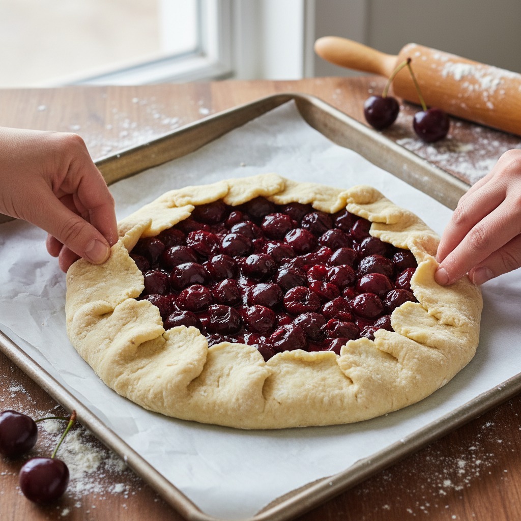 Roll out dough and assemble
