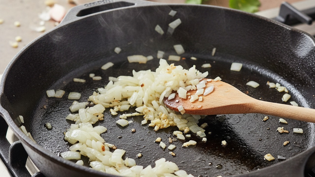 Sauté aromatics